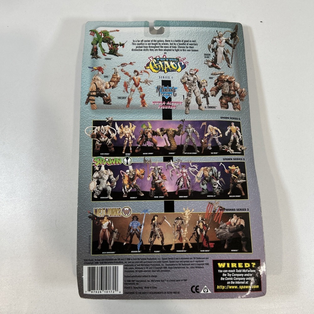 McFarlane Spawn Total Chaos The Conqueror Action Figure 1996 NIB Series 1 - Picture 5 of 9